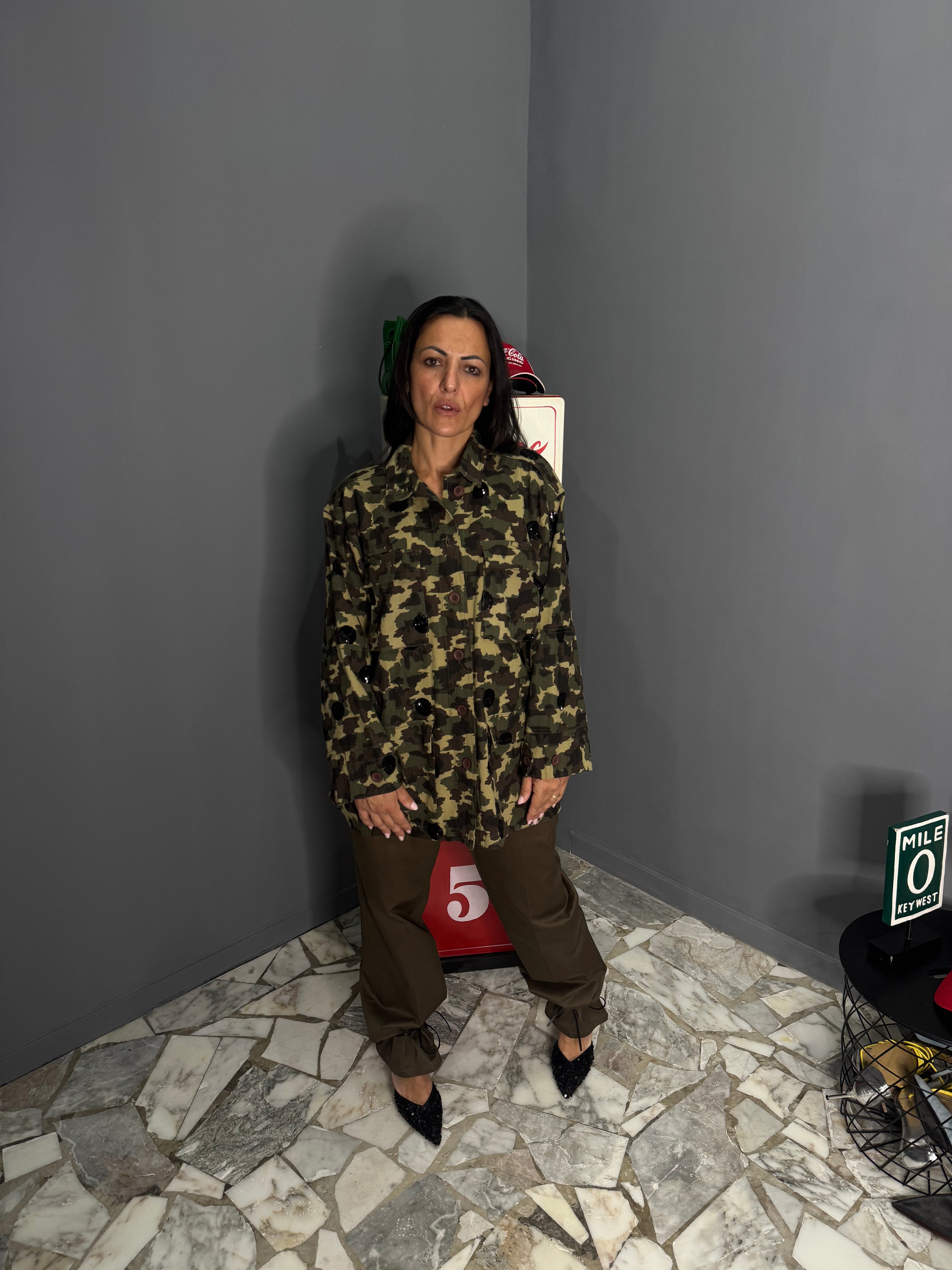 Giacca Militare vintage essentiel