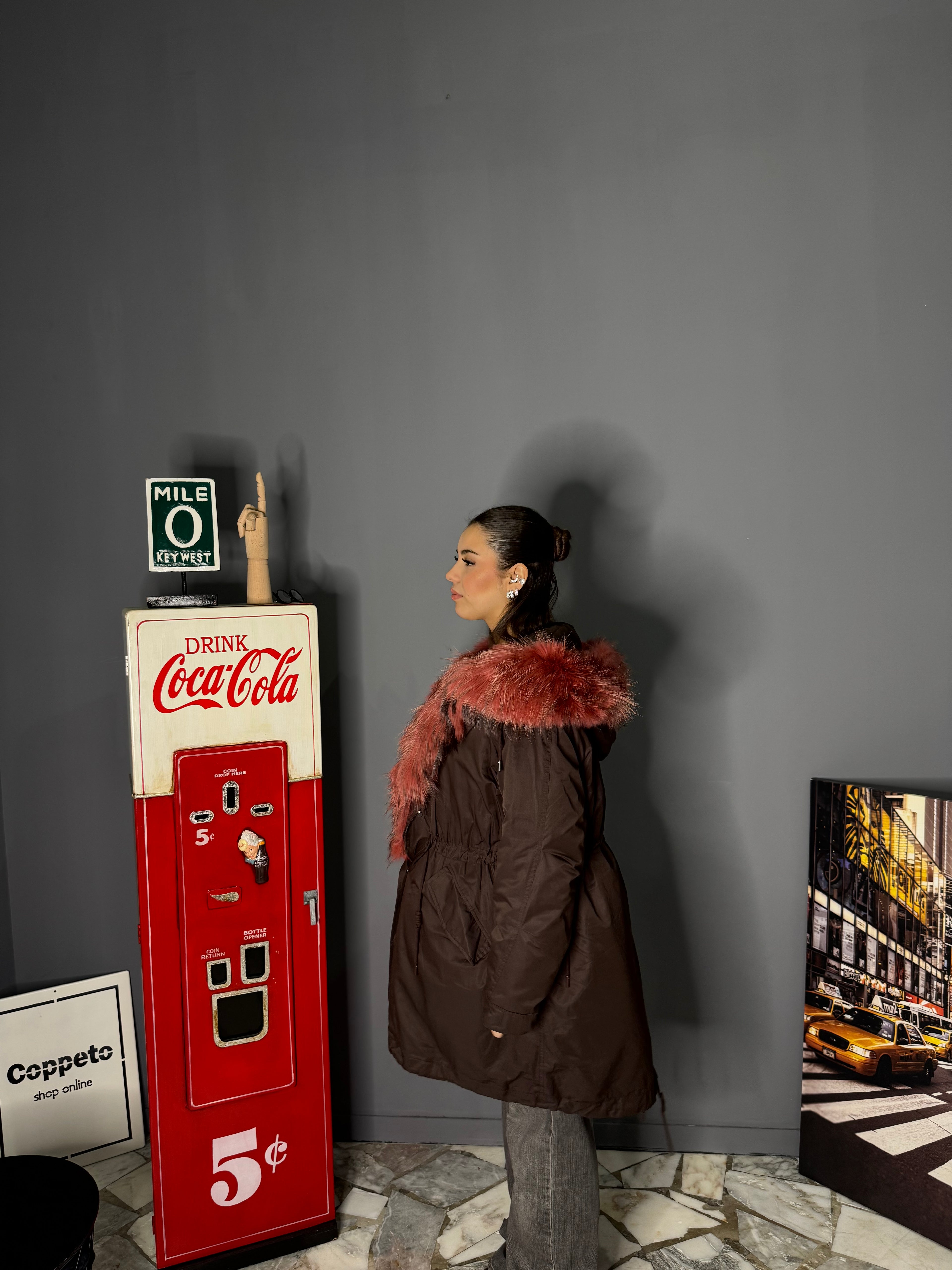 Piumino parka veromoda outlet