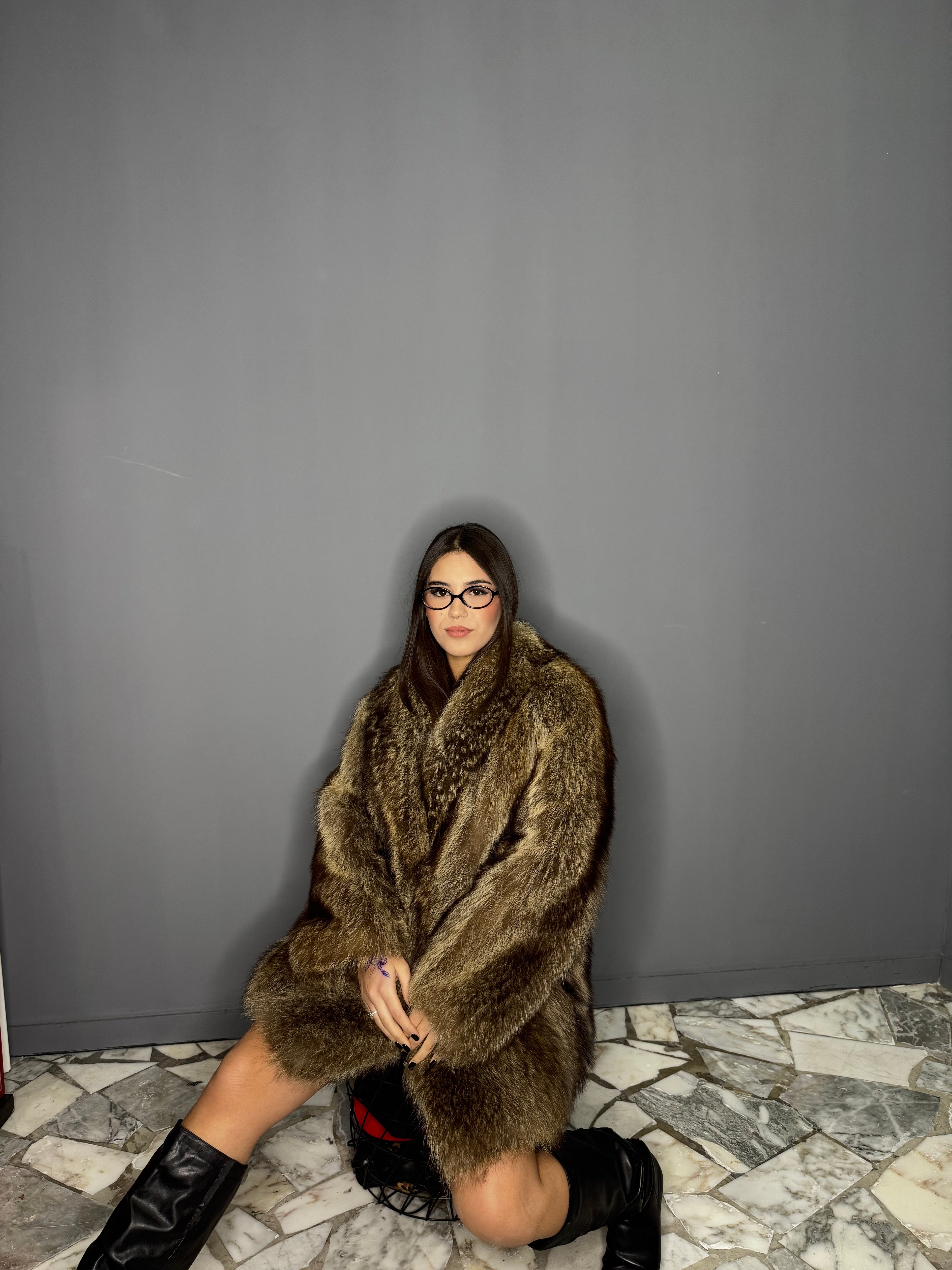 Pelliccia vera vintage #2STMORITZ