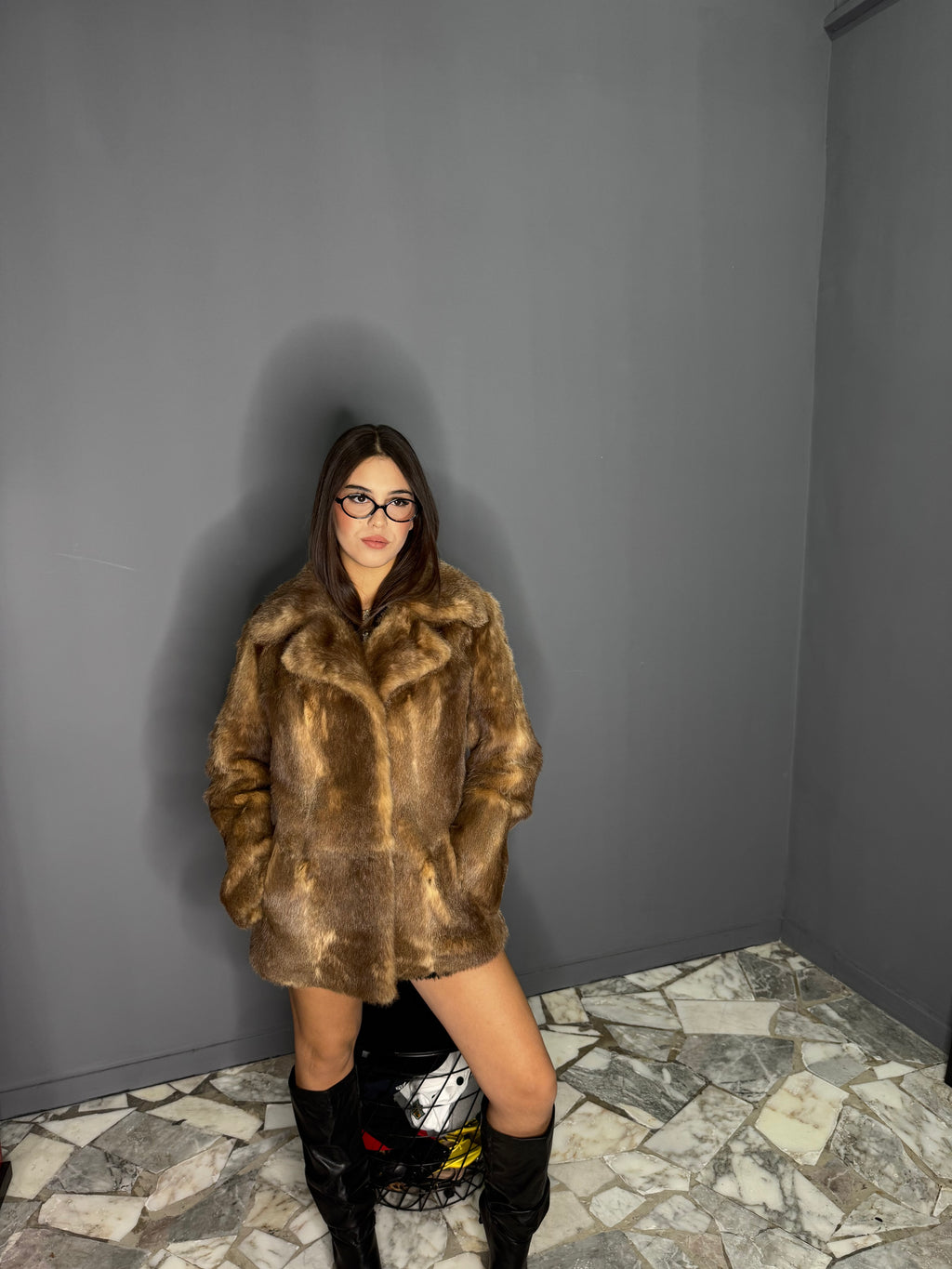 Pelliccia vera vintage #3MONEY