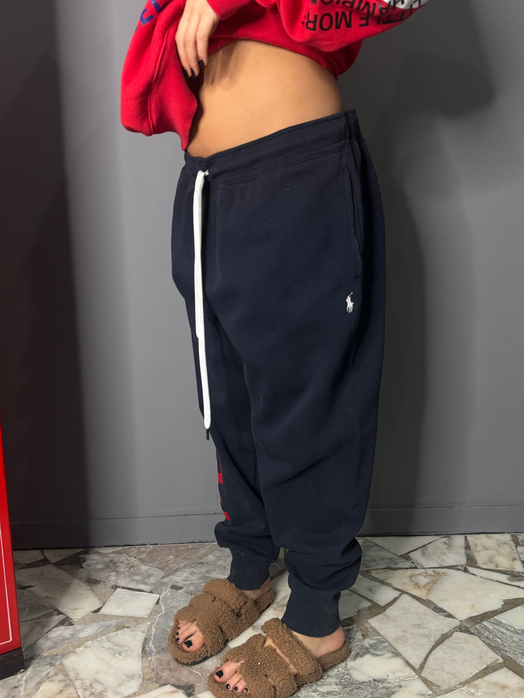 Pantalone tuta uomo ralph