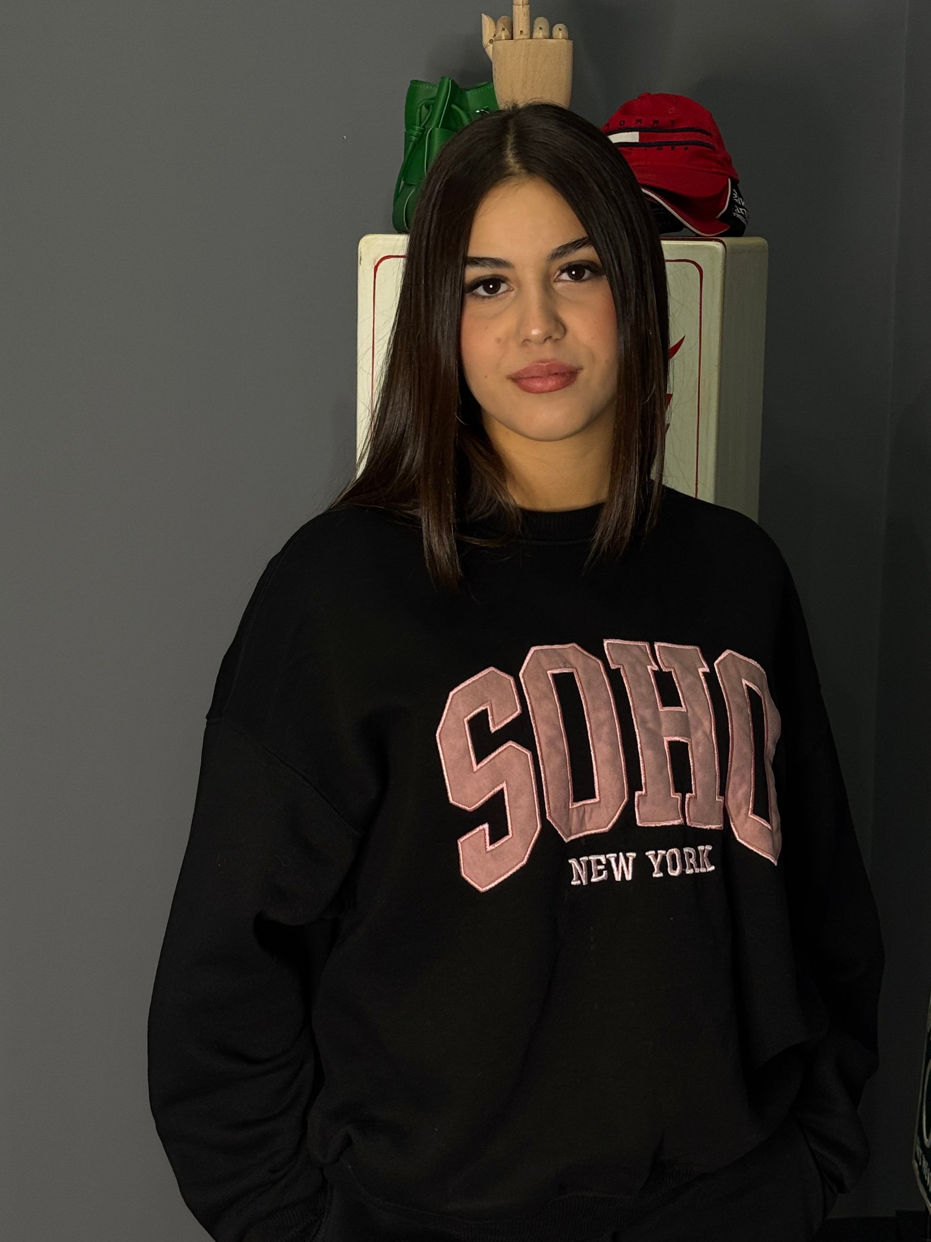 Felpa soho vintage