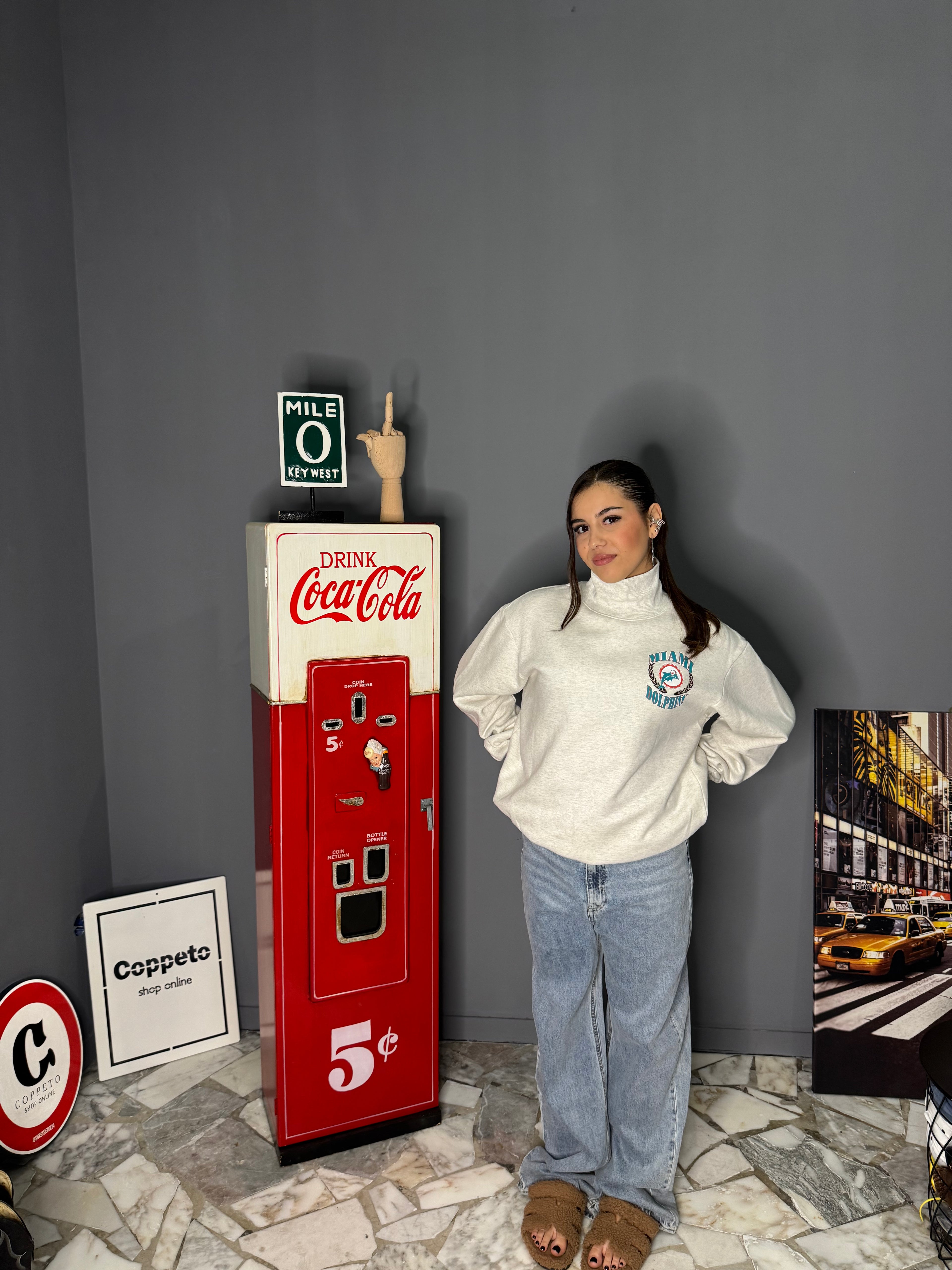 Felpa Miami mitchell&ness