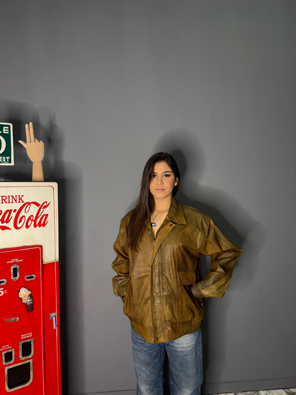 Giacca in vera pelle uomo