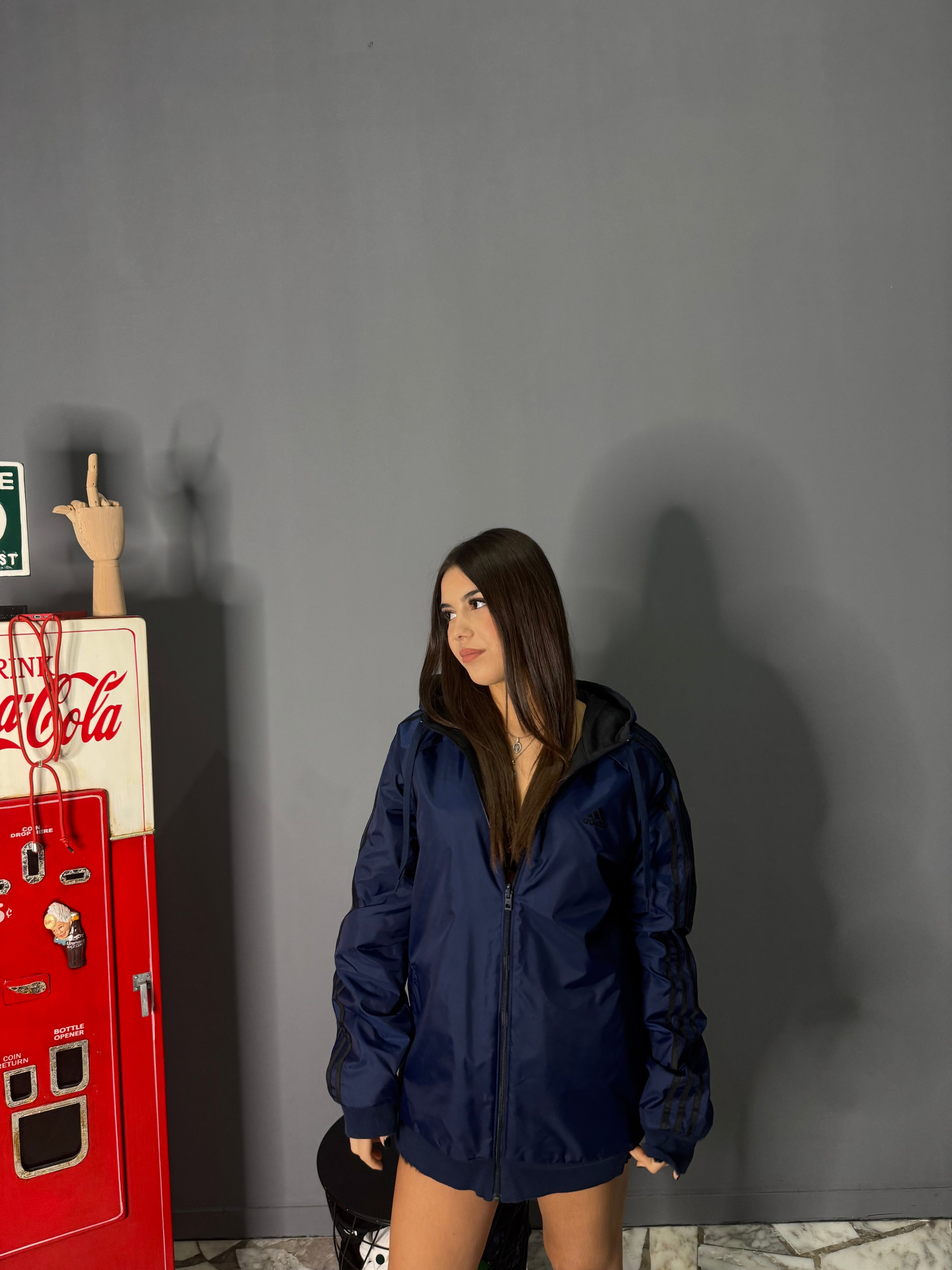 Piumino e felpa 2in1 Adidas