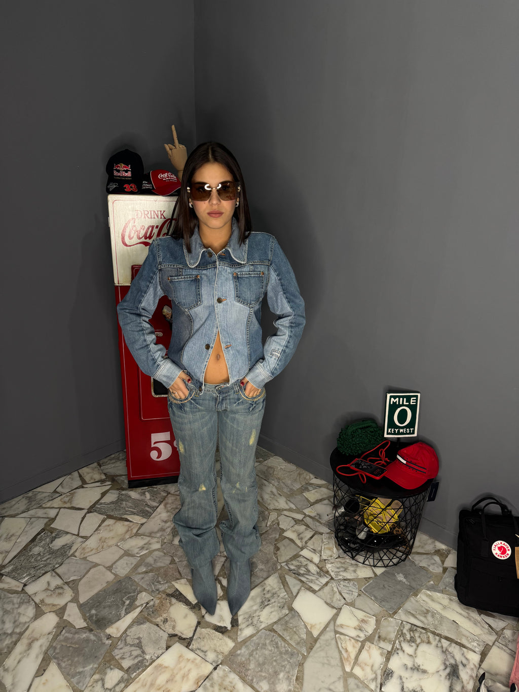 Giacca in jeans, anni 2000 vintage