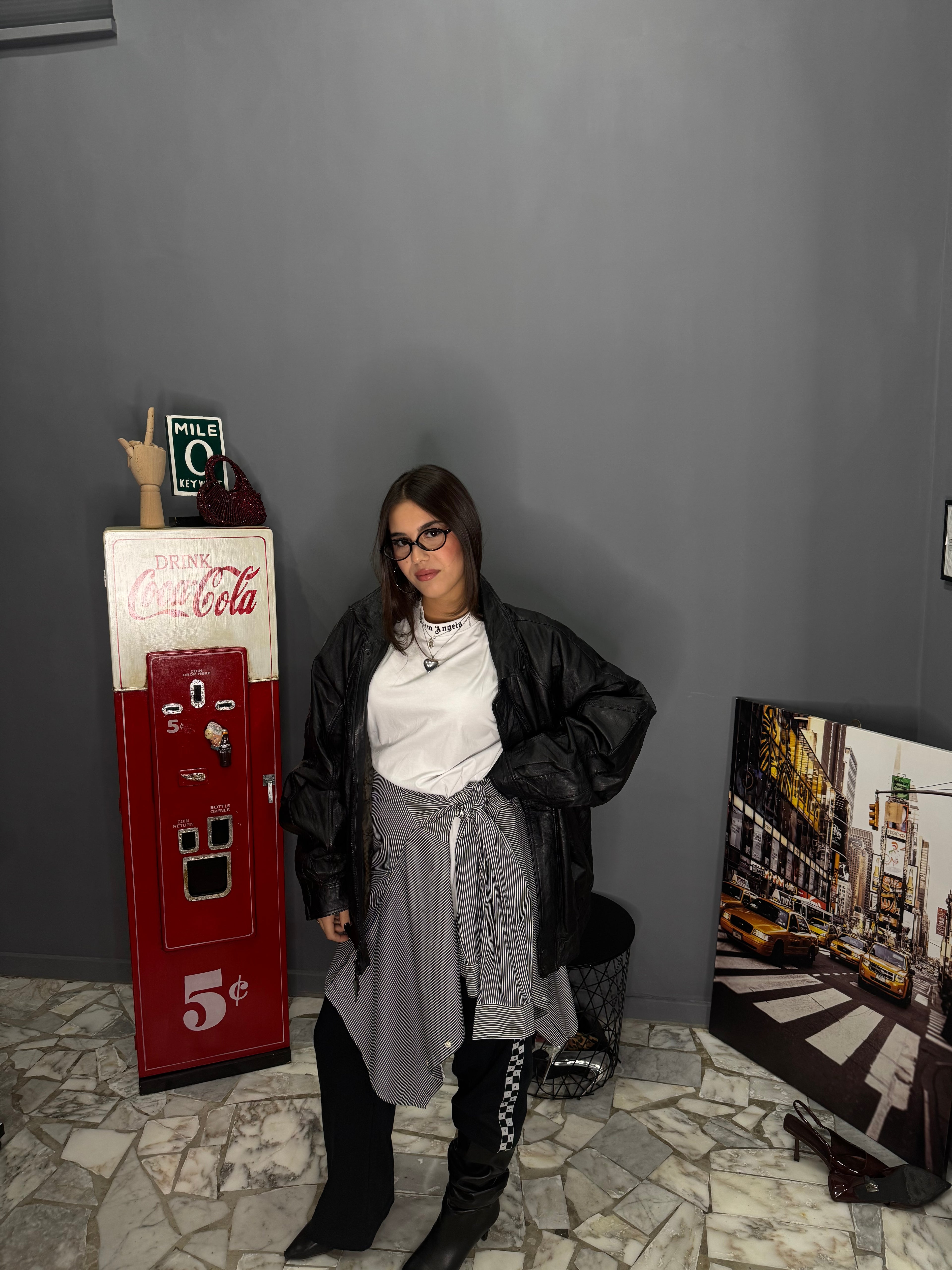 Giacca in vera pelle