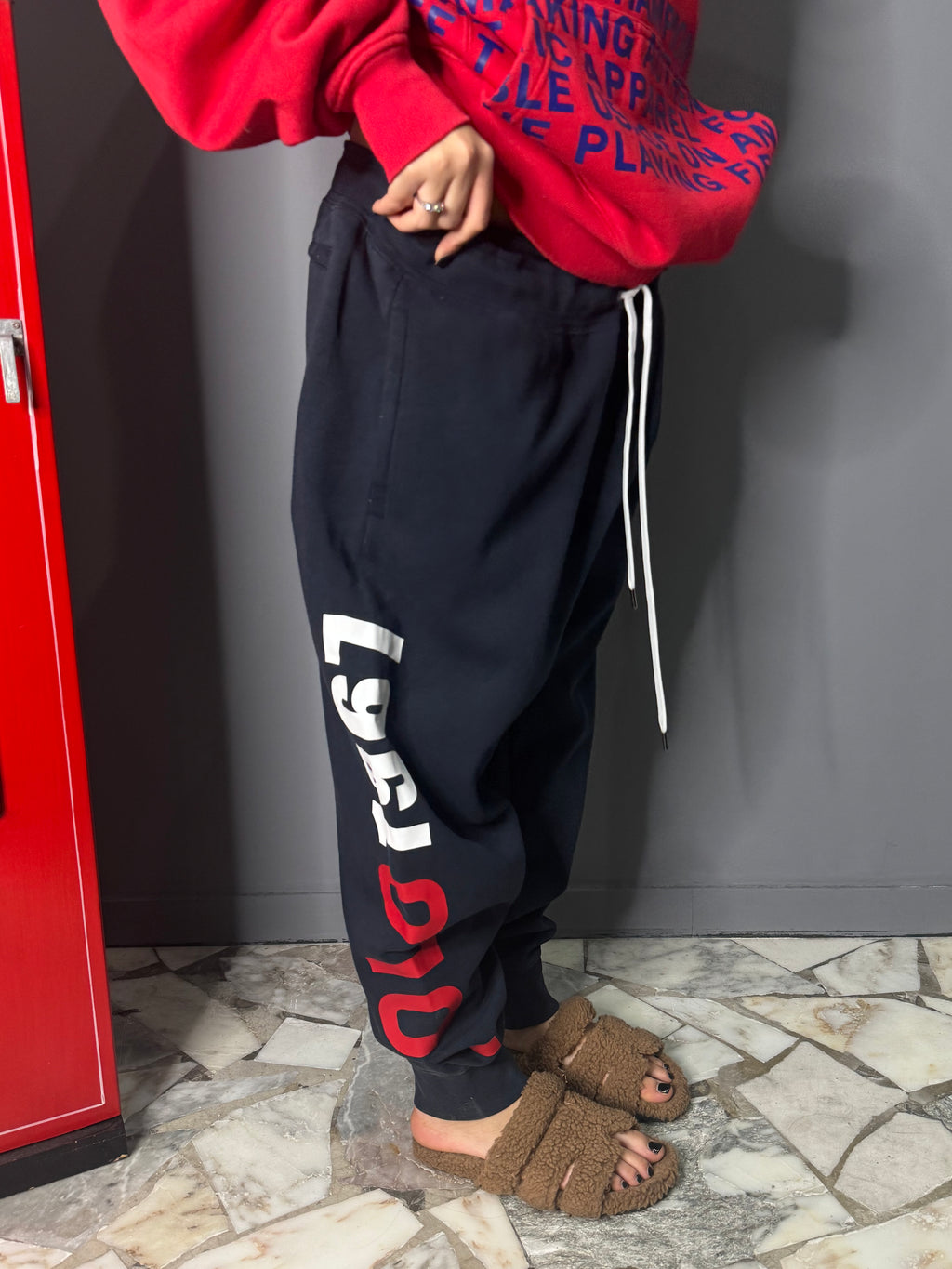 Pantalone tuta uomo ralph