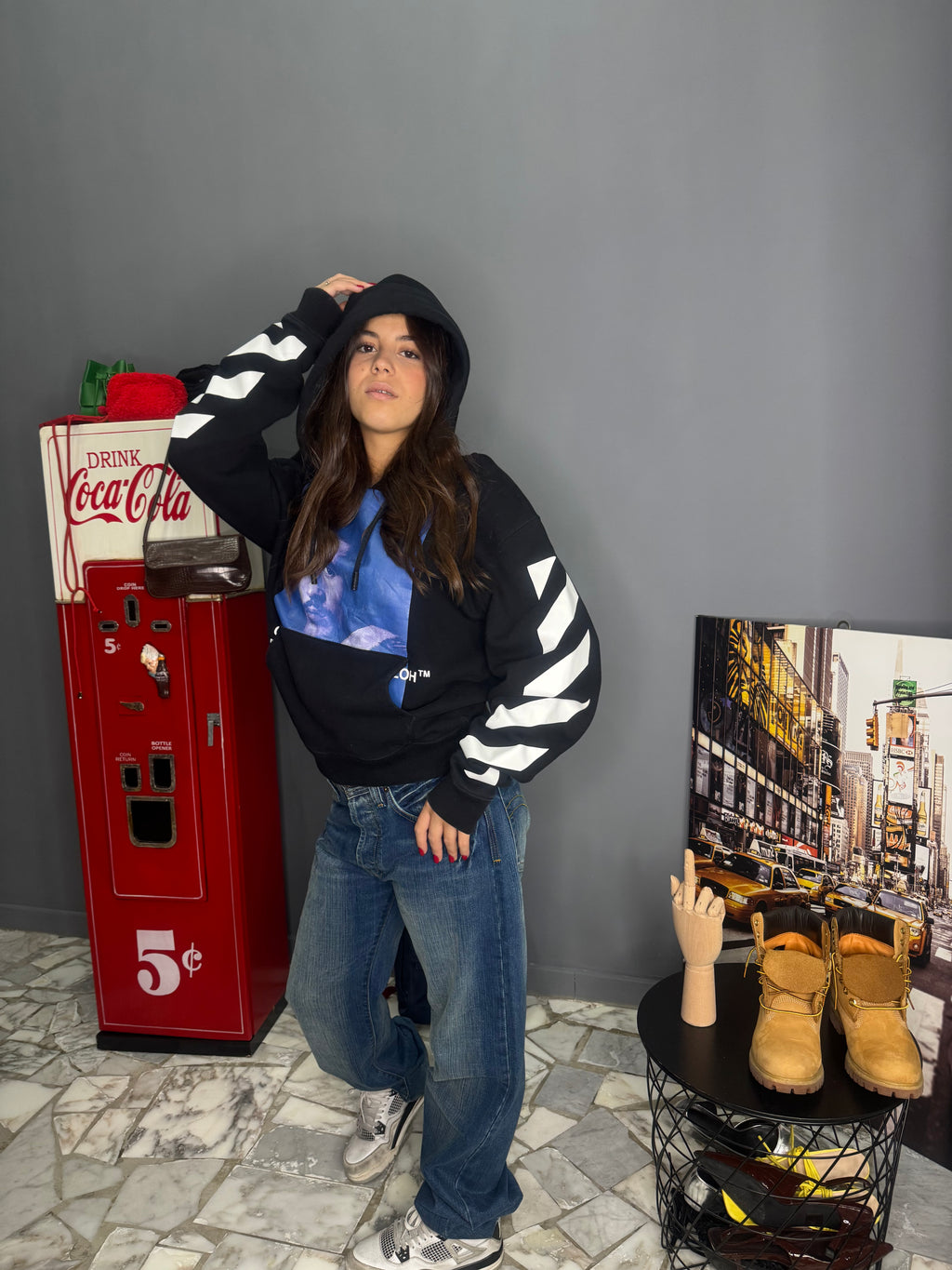 Felpa Off-white