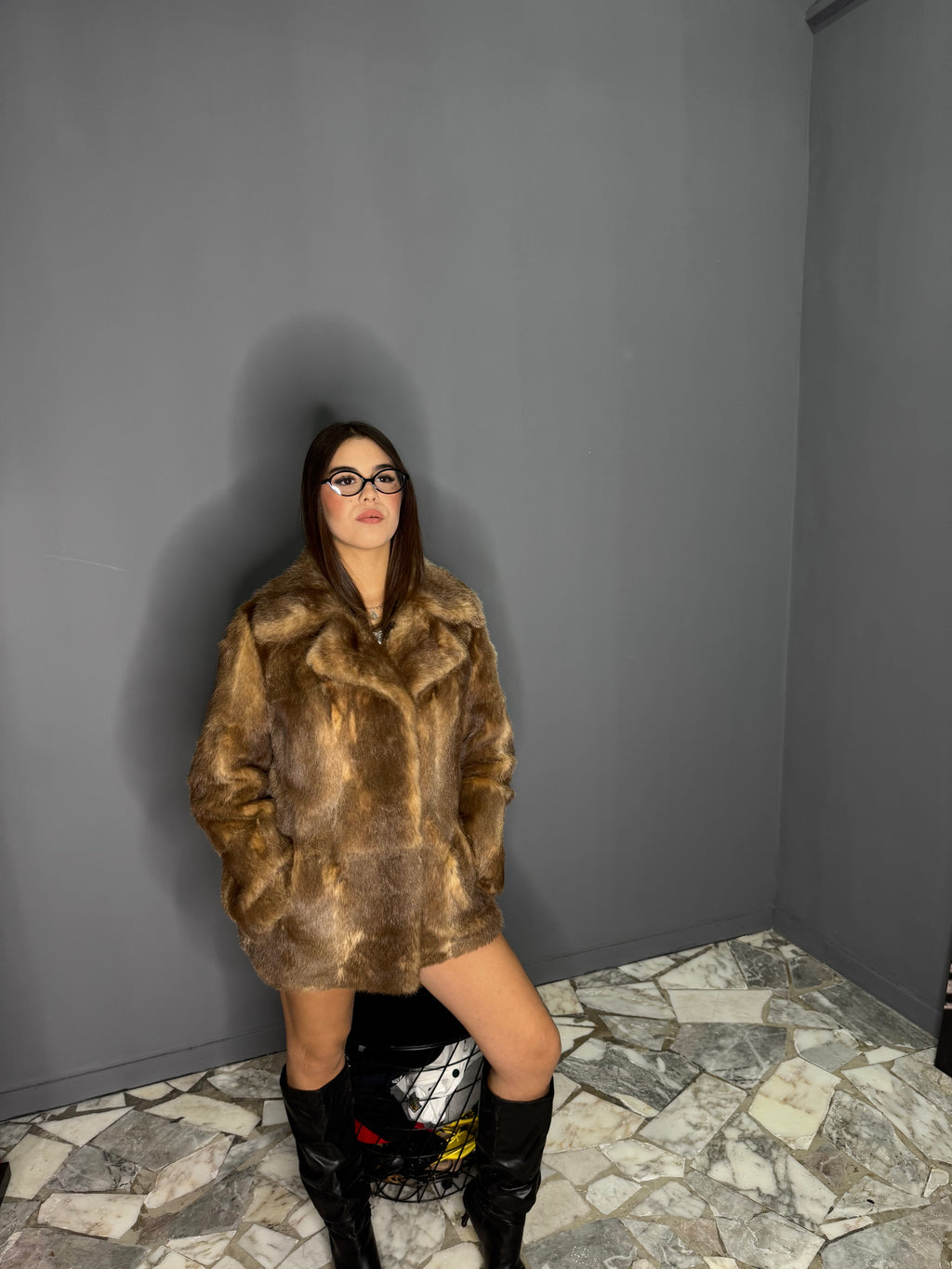 Pelliccia vera vintage #3MONEY