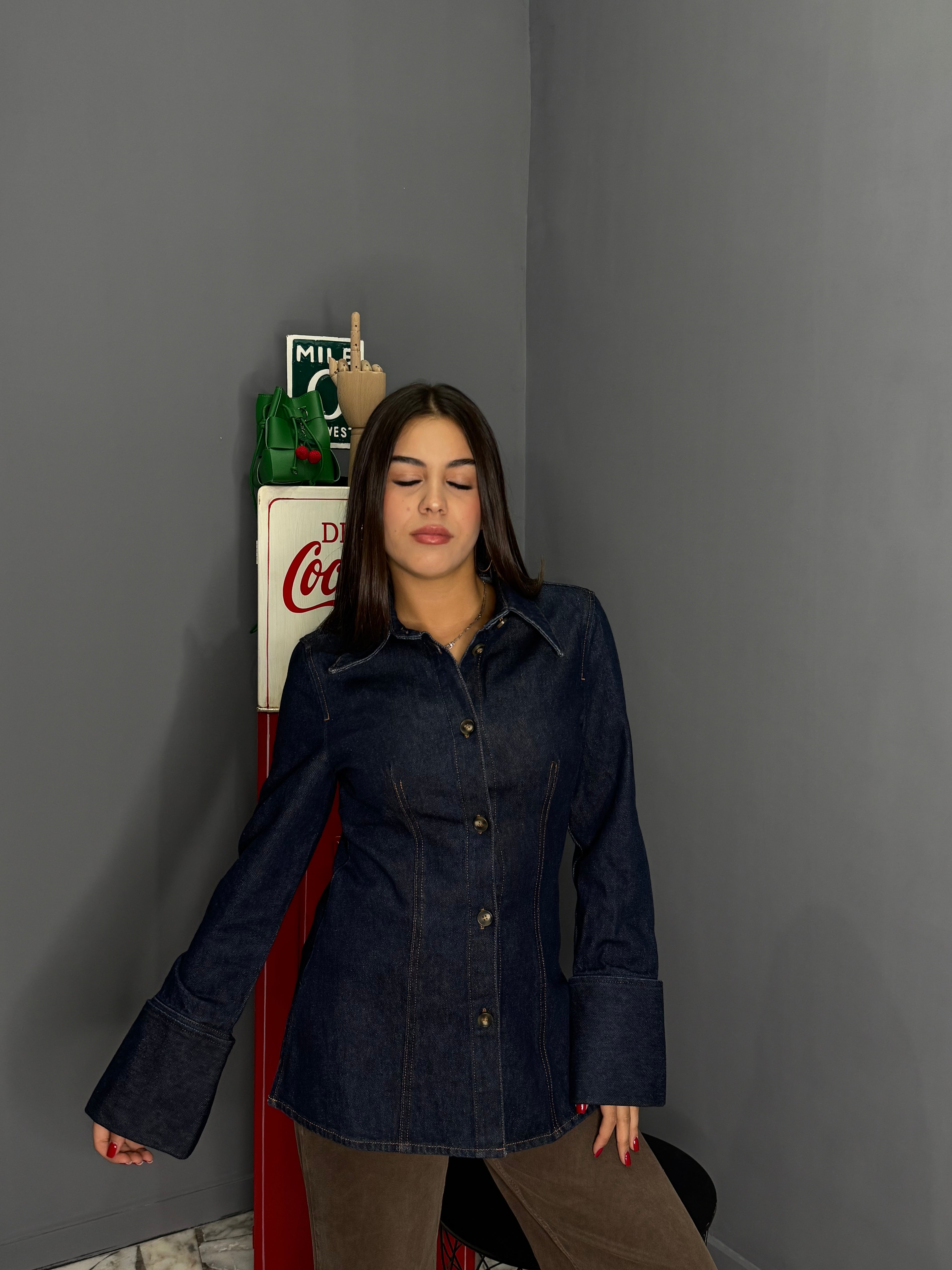 Camicia in denim outlet H&M