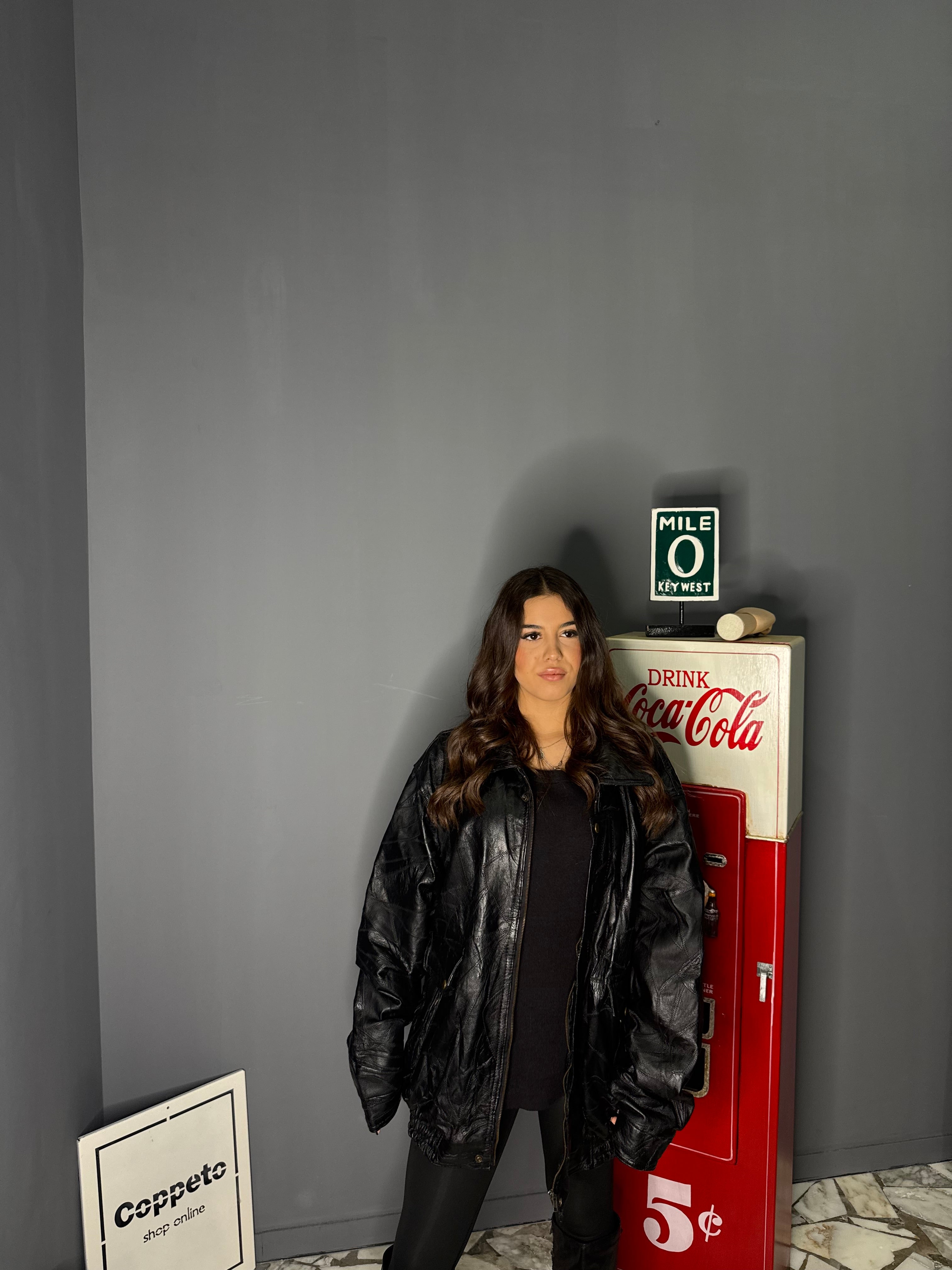 Giacca in vera pelle