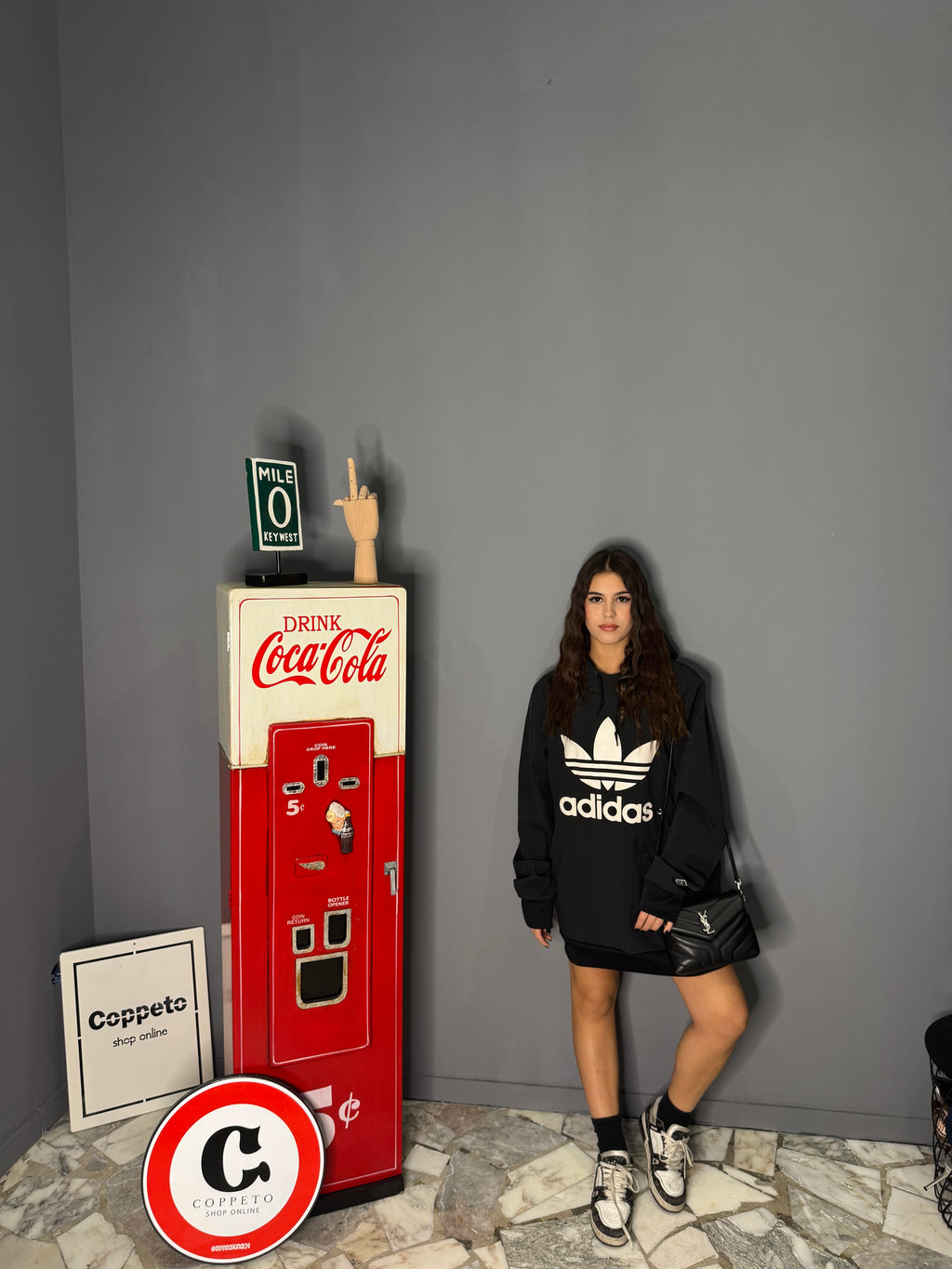 Vestito in felpa Adidas