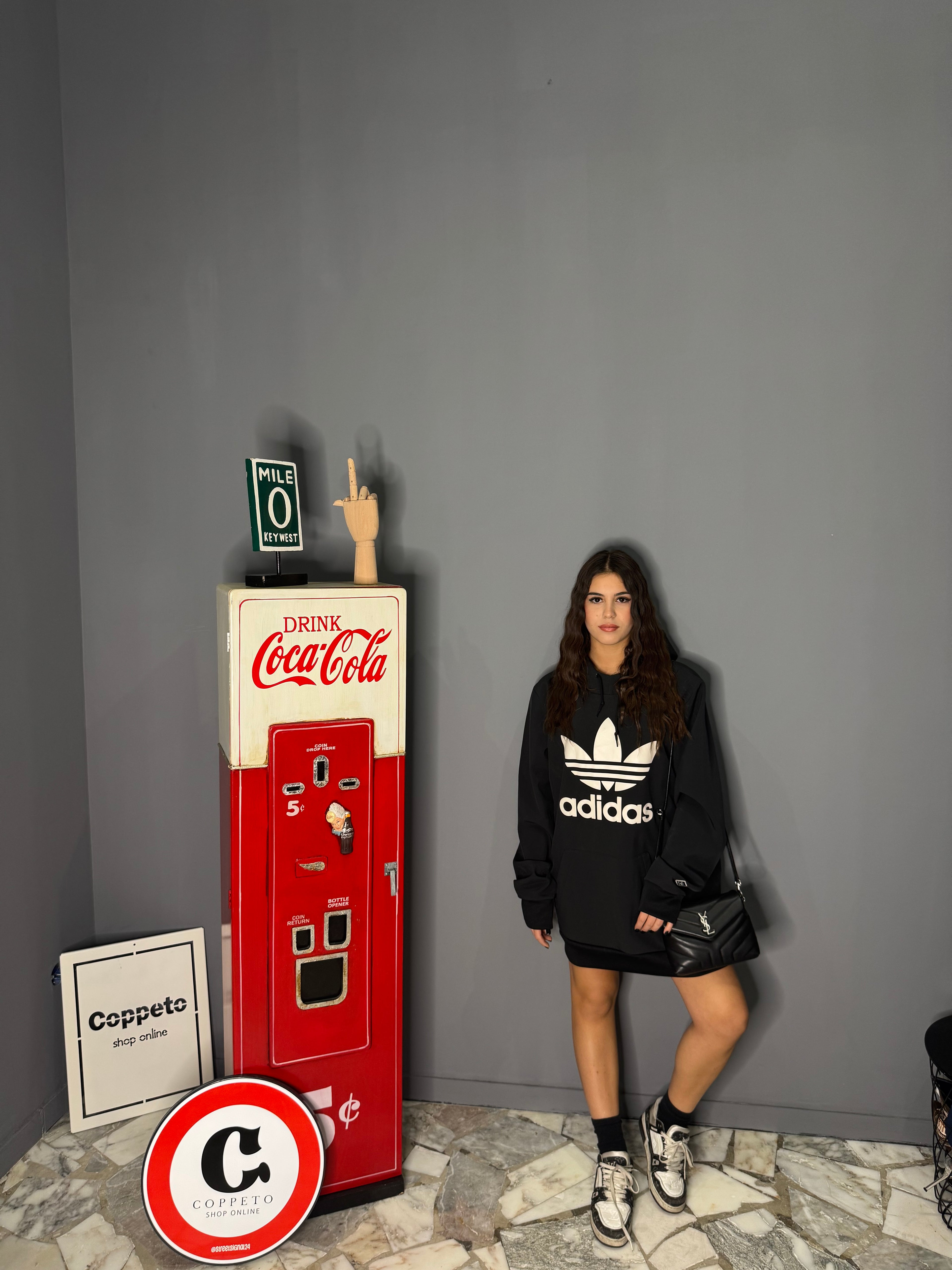 Vestito in felpa Adidas