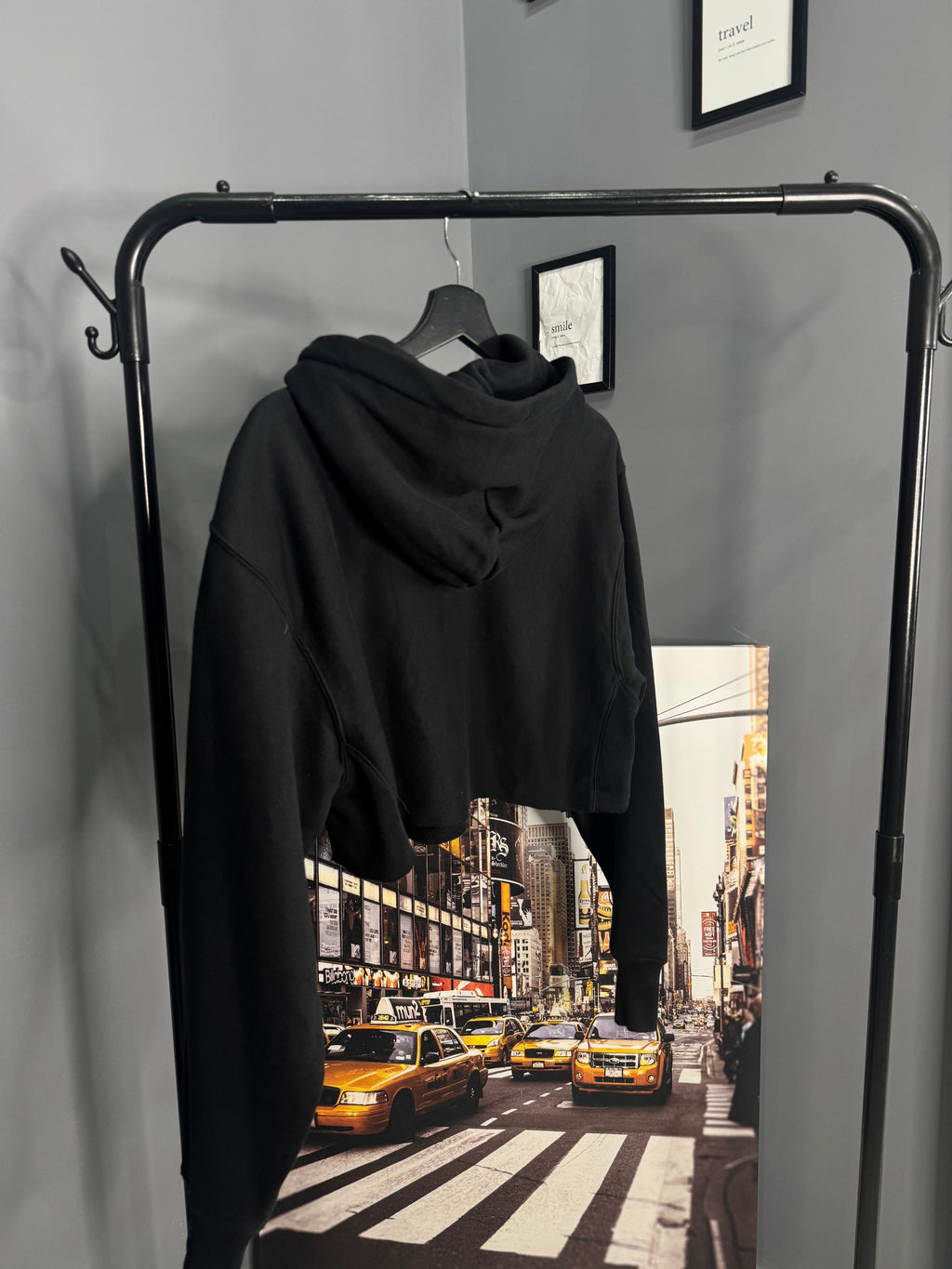 Felpa Champion donna crop