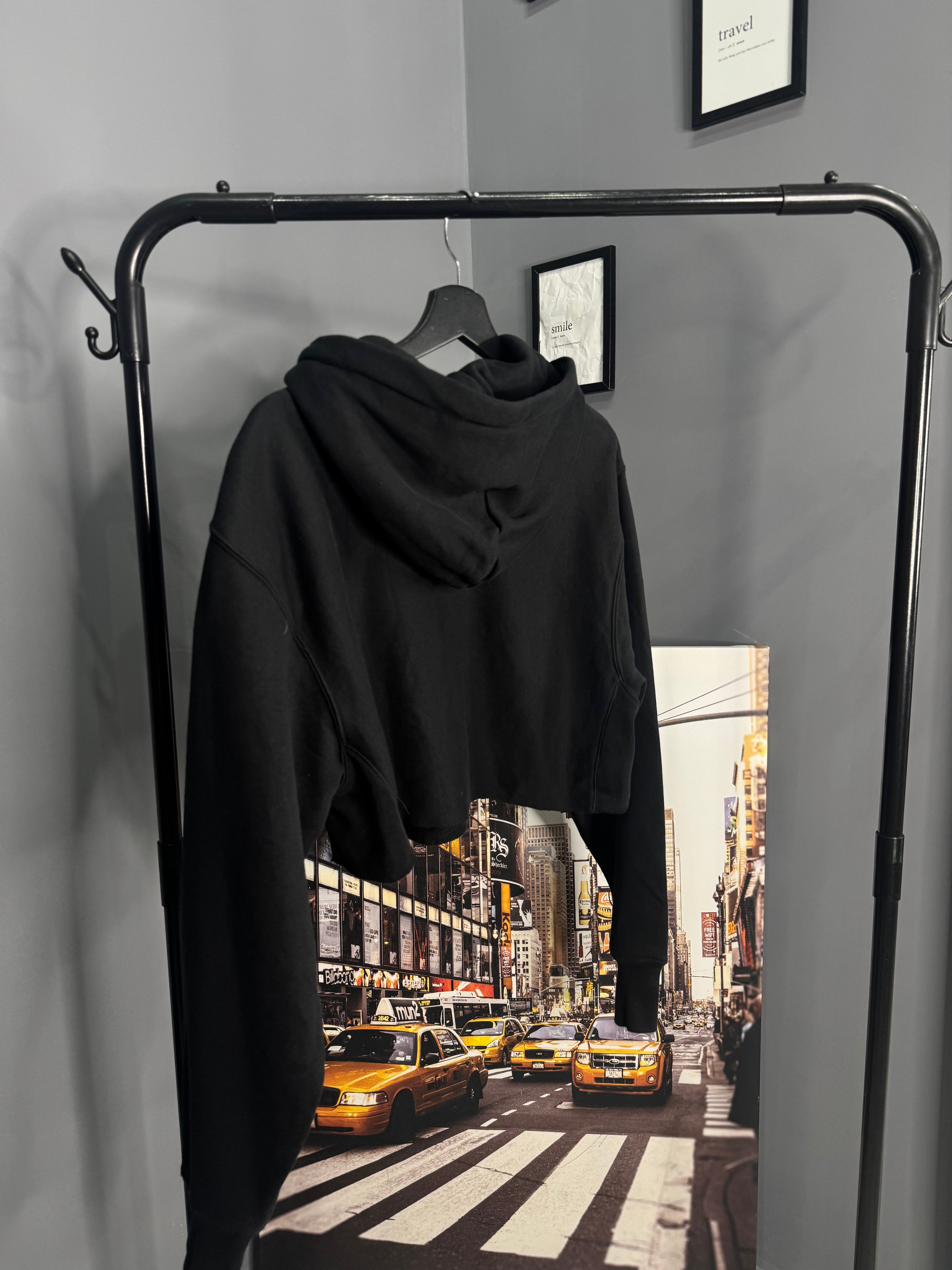 Felpa Champion donna crop