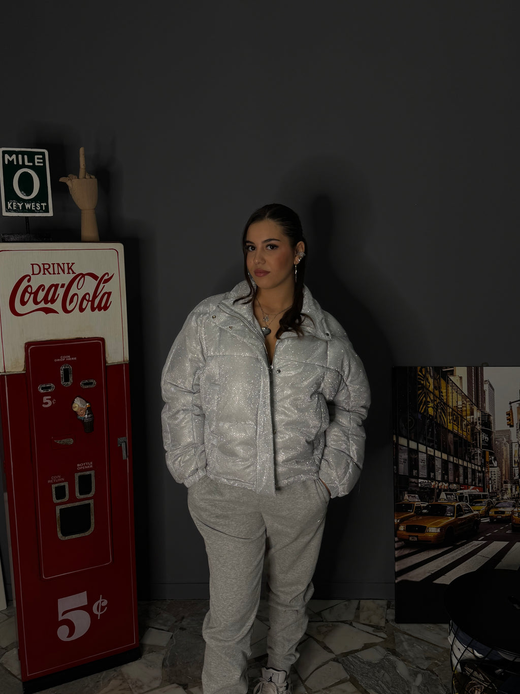 Piumino vero  moda outlet