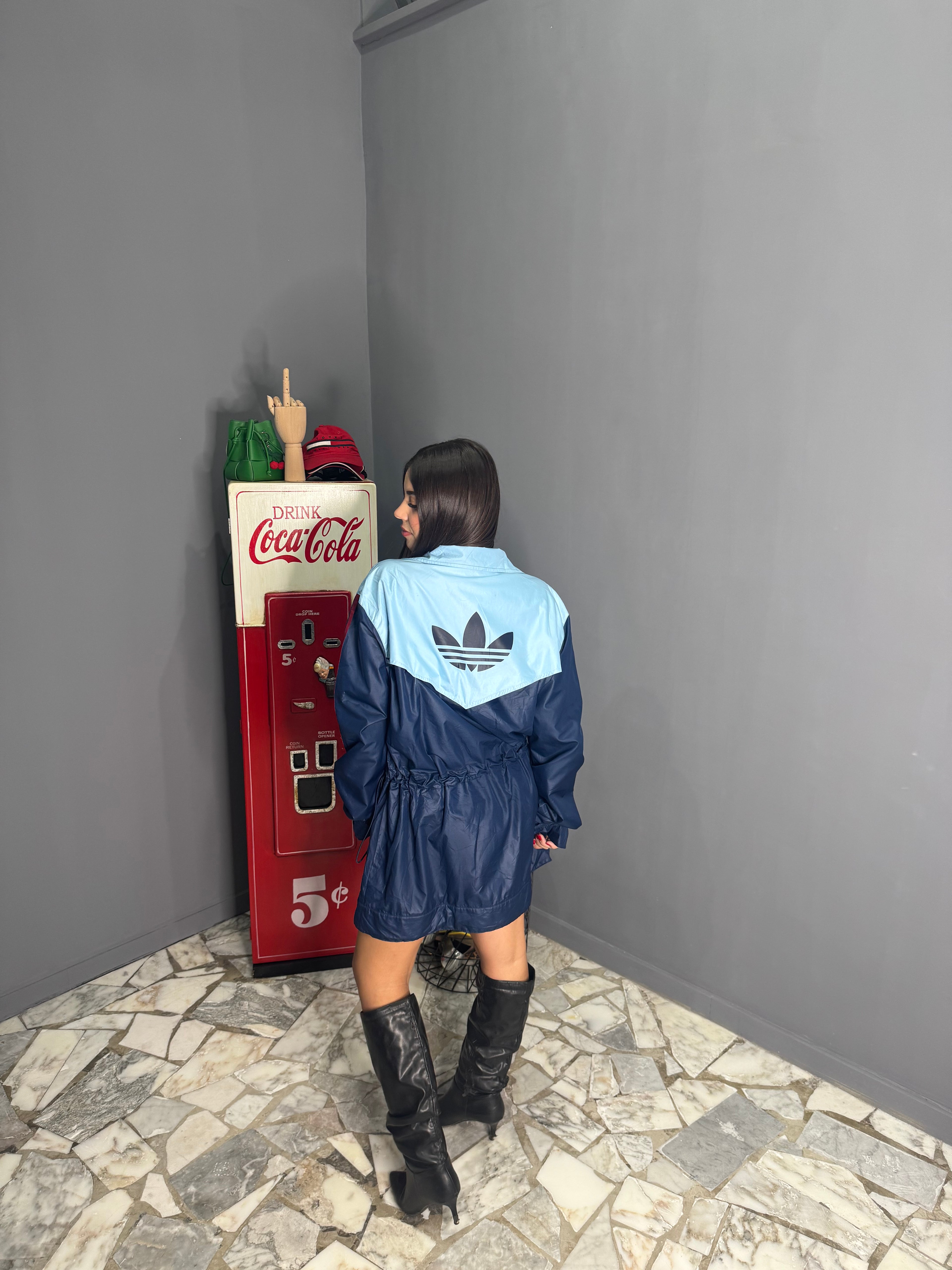 Trench Adidas impermeabile