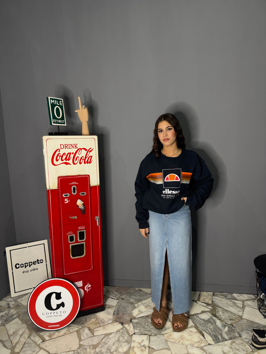 Felpa Ellesse vintage