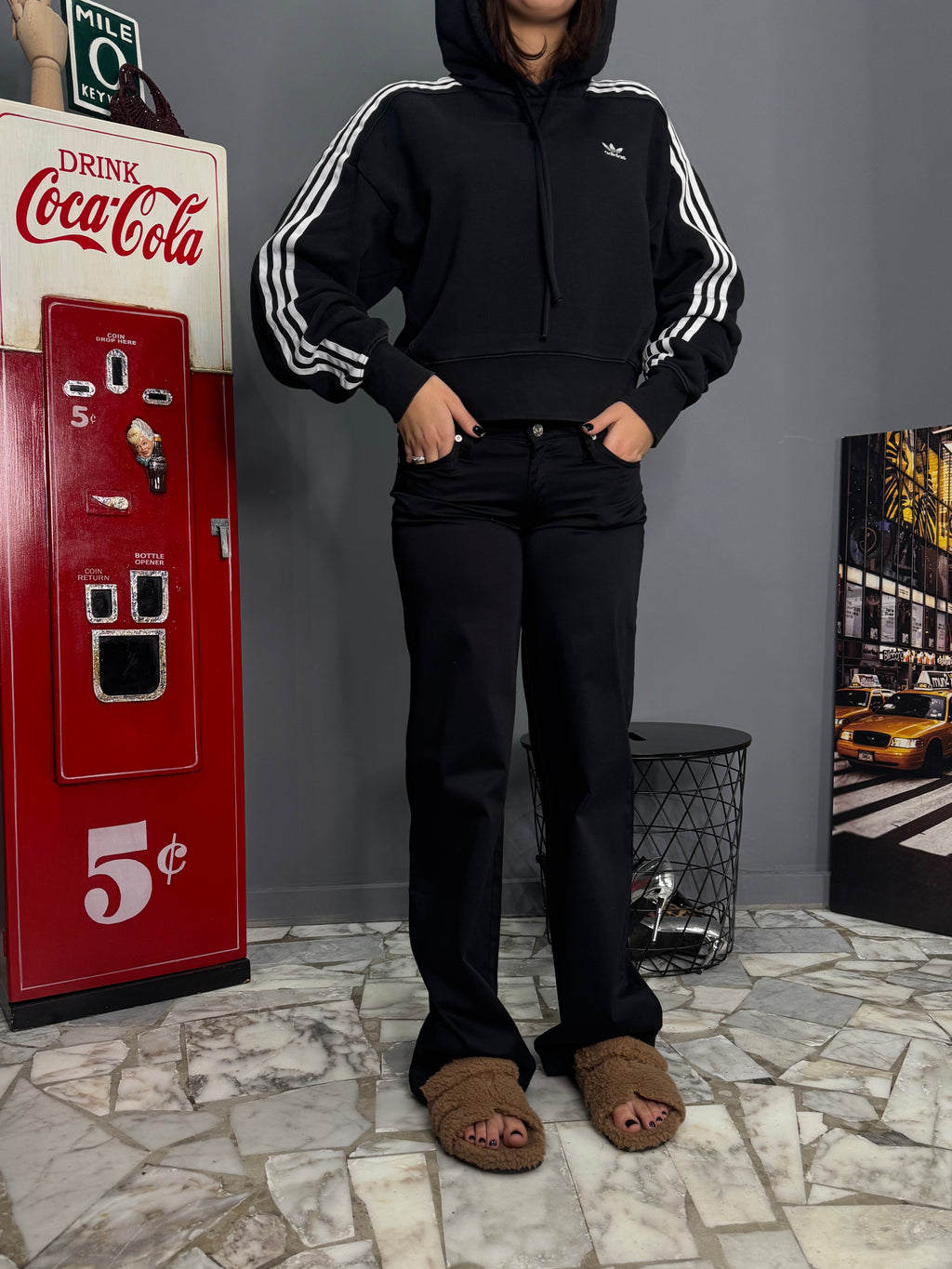 Pantalone effetto Denim outlet