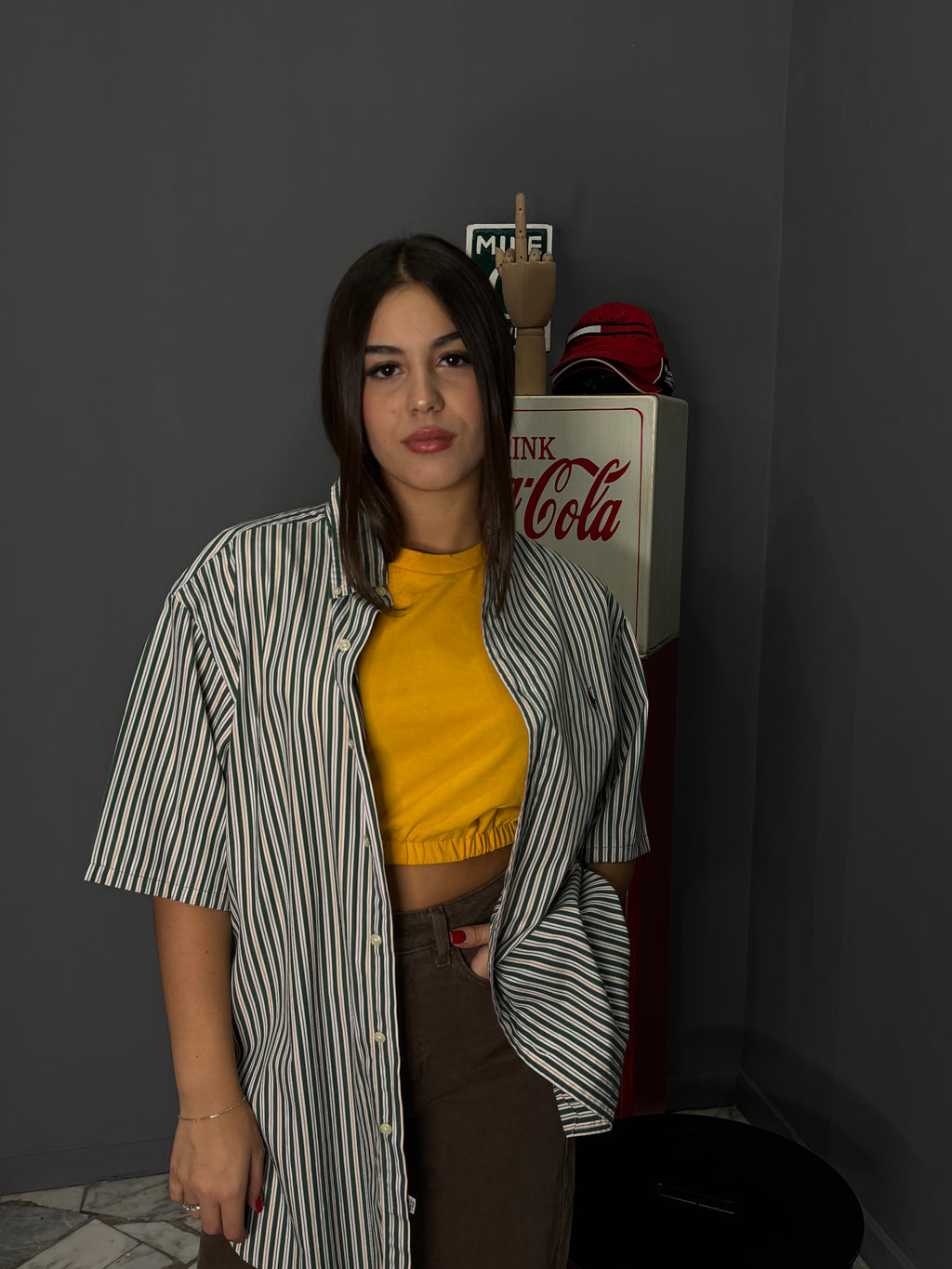Camicia mezza manica ralph lauren