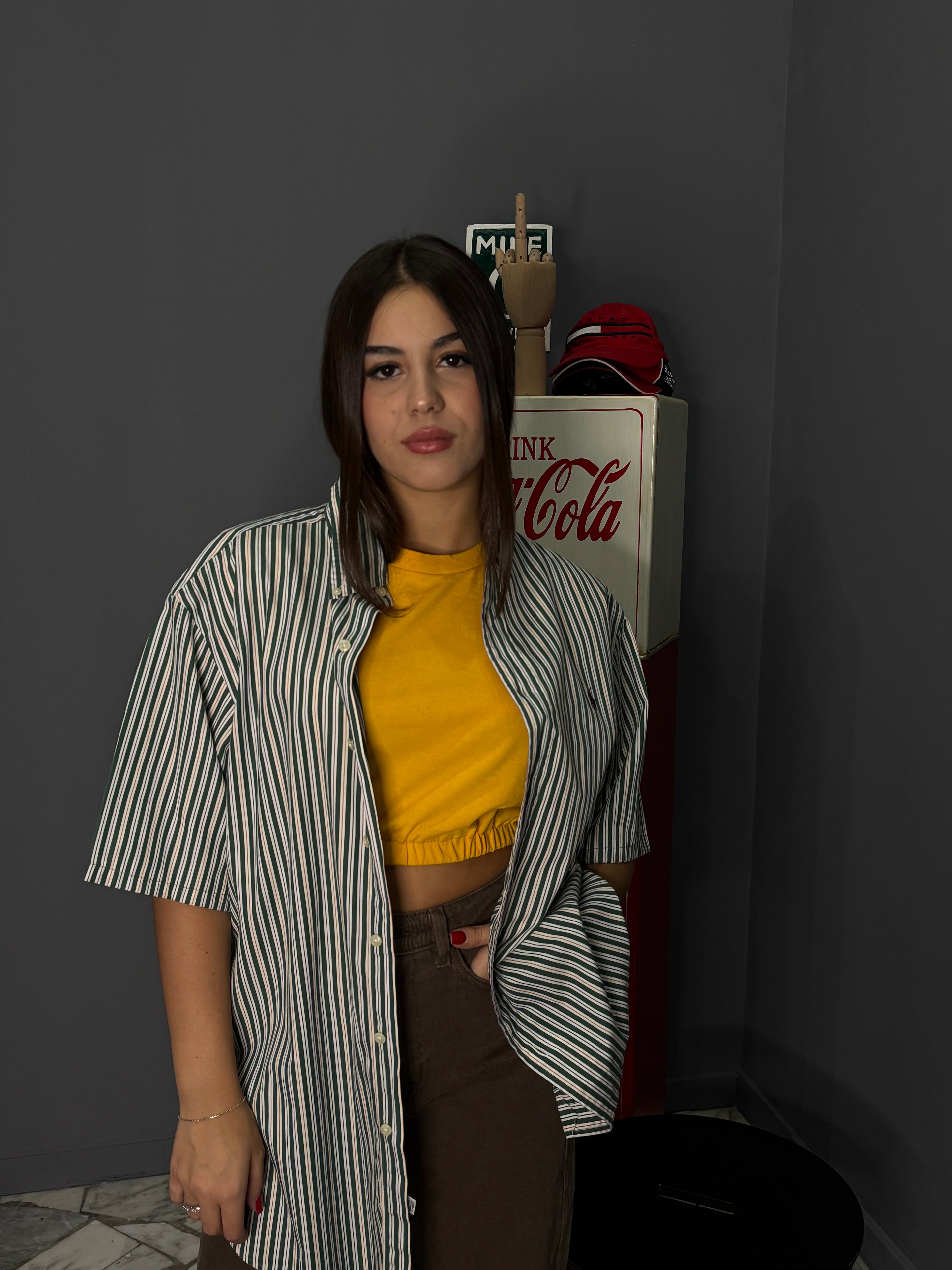 Camicia mezza manica ralph lauren