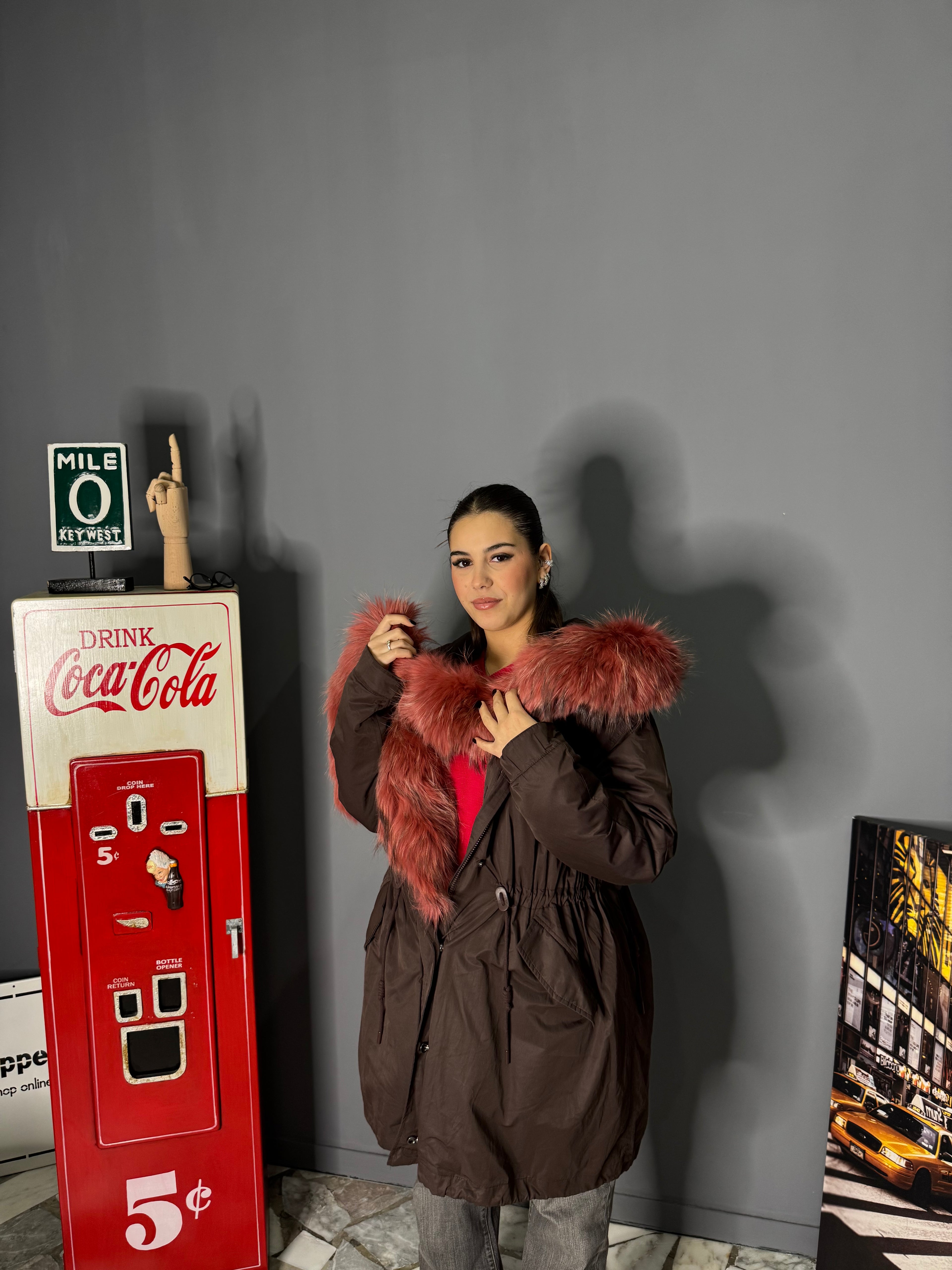 Piumino parka veromoda outlet