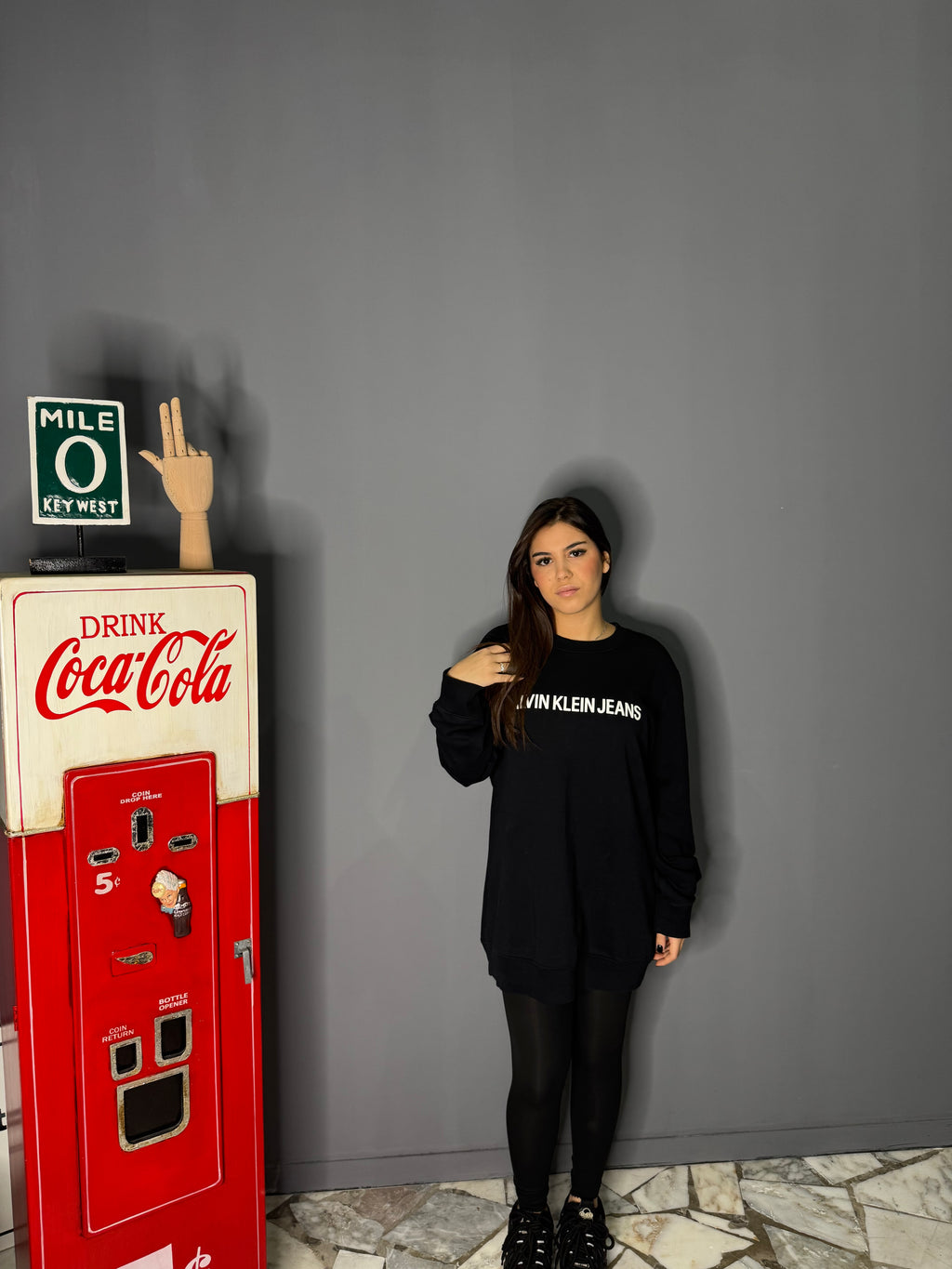 Felpone calvin klein uomo