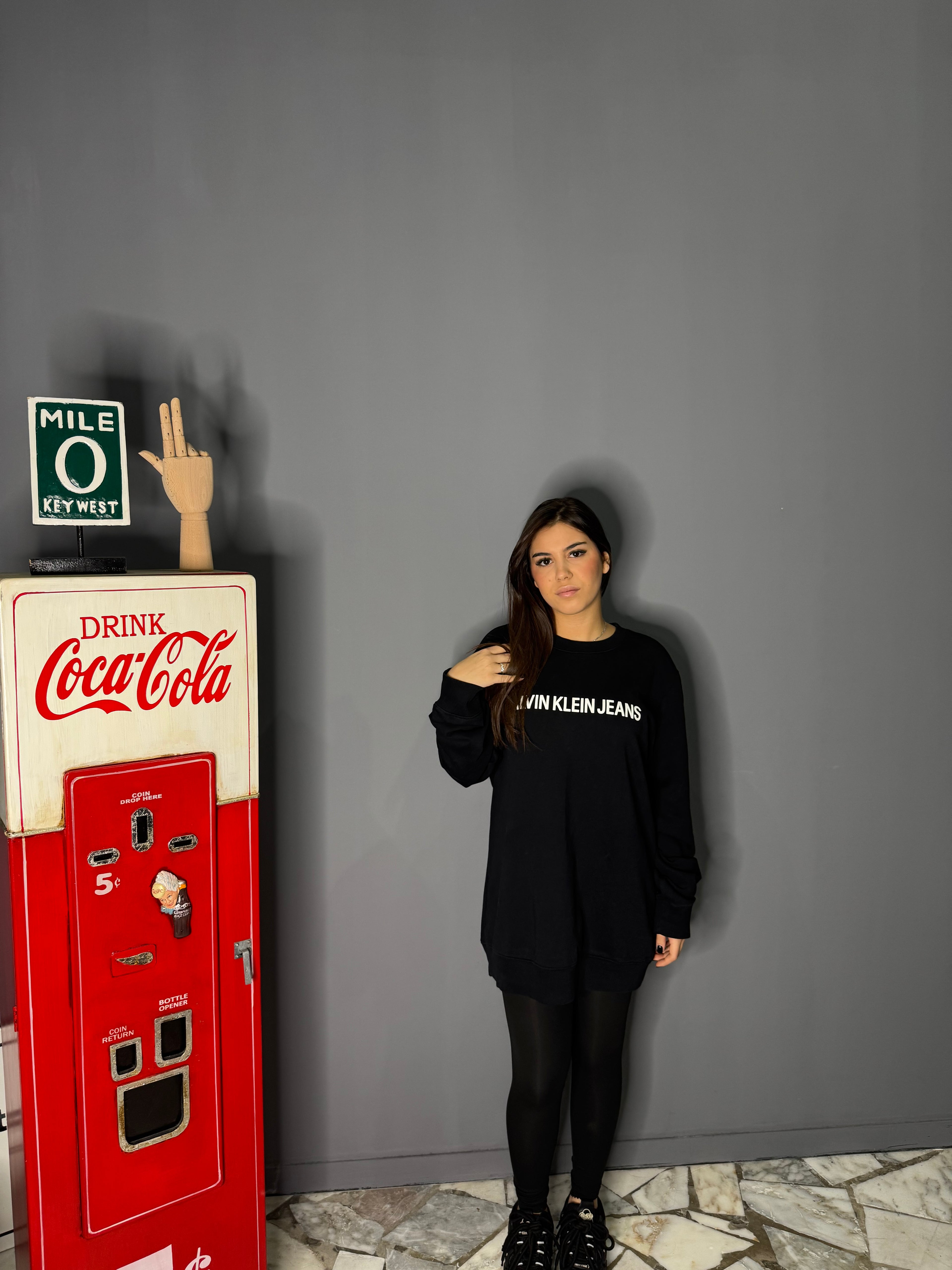 Felpone calvin klein uomo