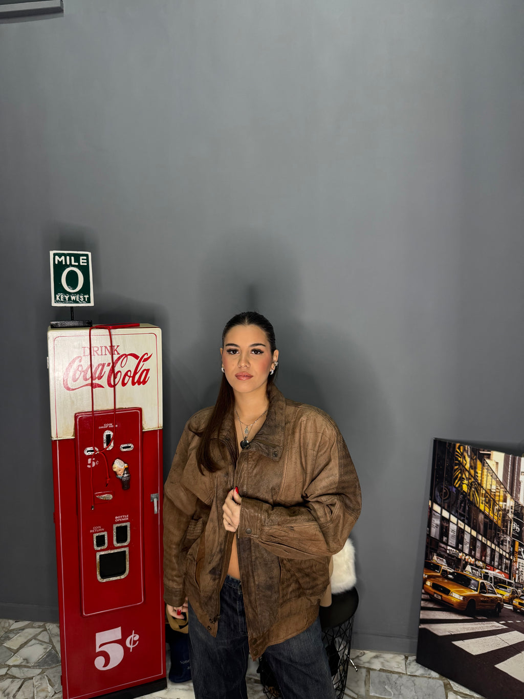 Giacca in pelle Valentino uomo