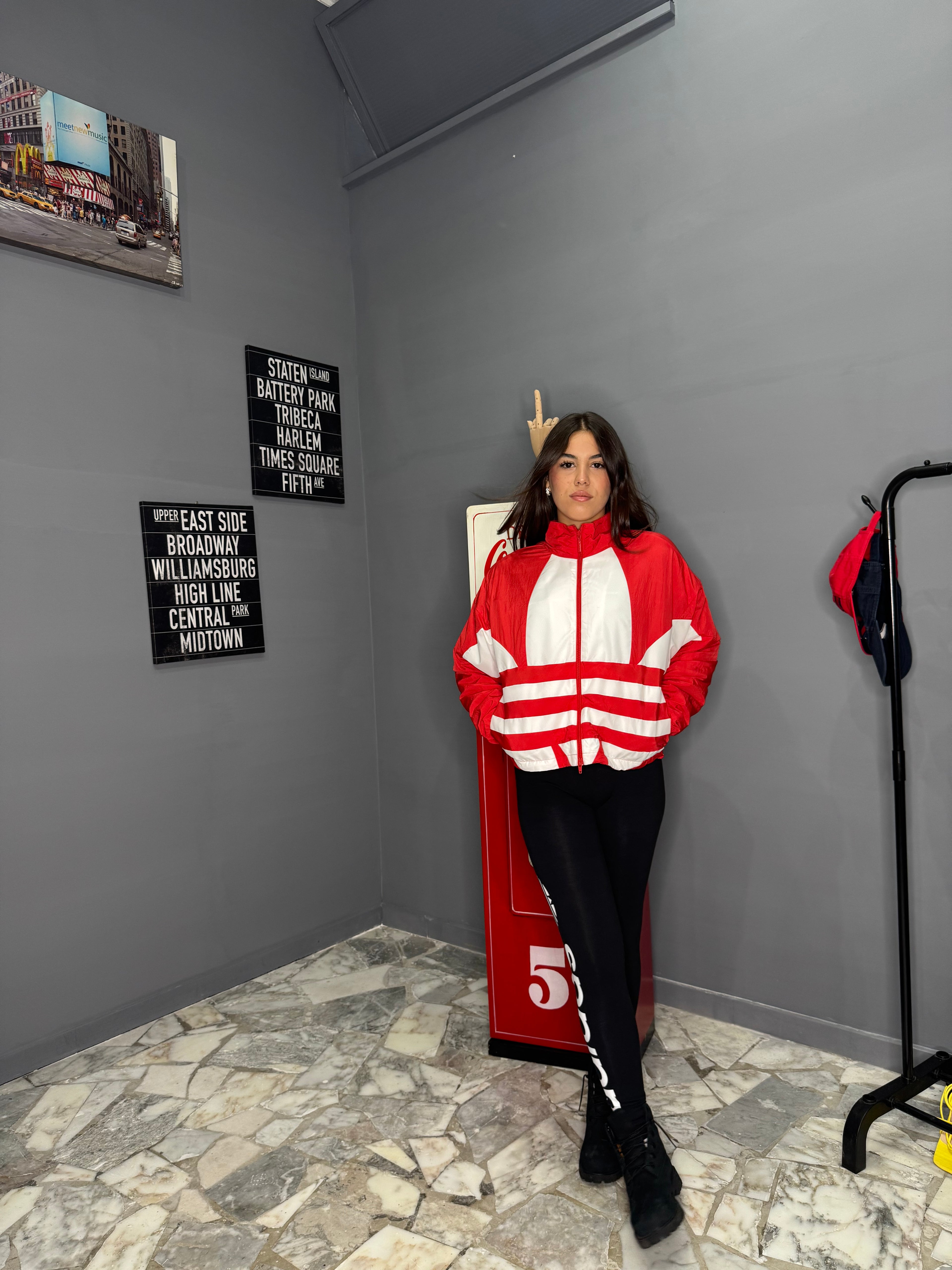 Giacca a vento Adidas