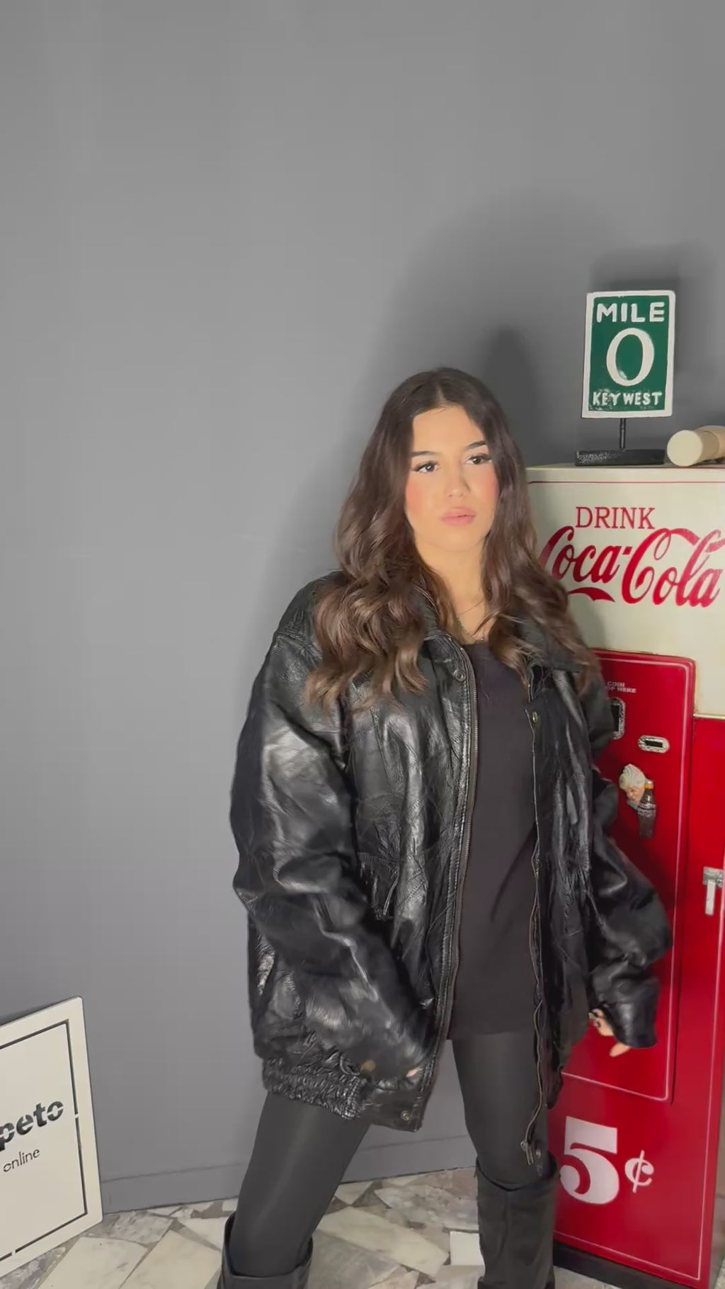 Giacca in vera pelle