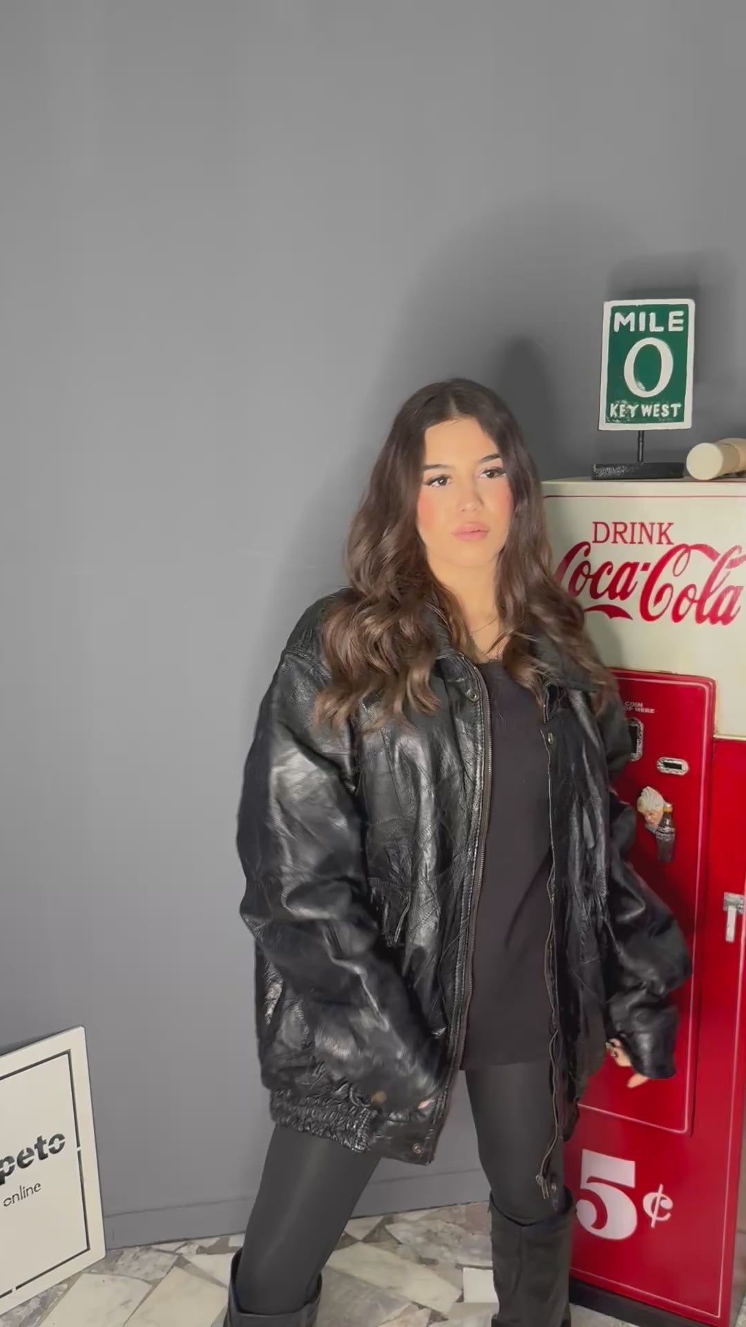 Giacca in vera pelle