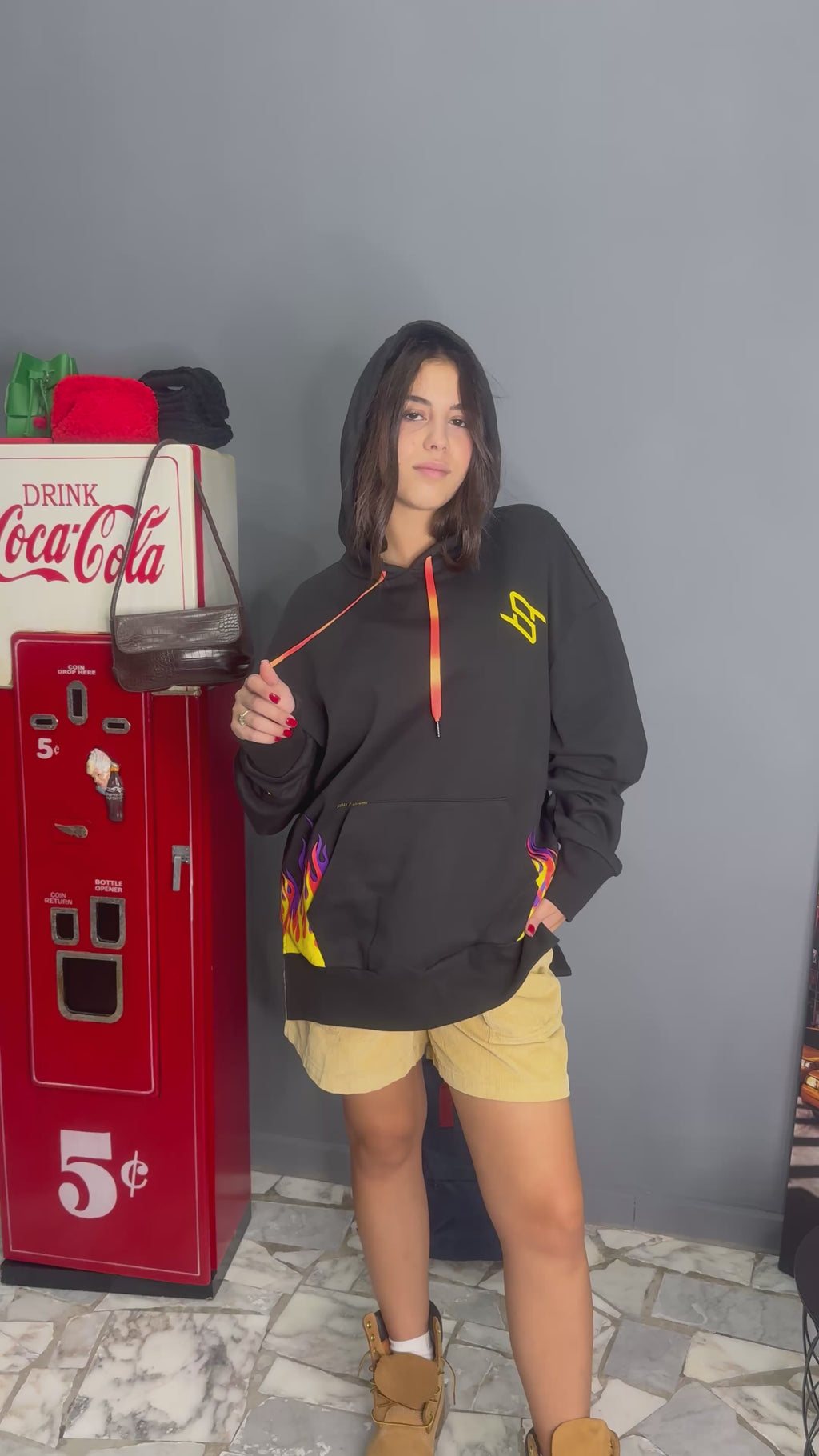 Felpone puma vintage