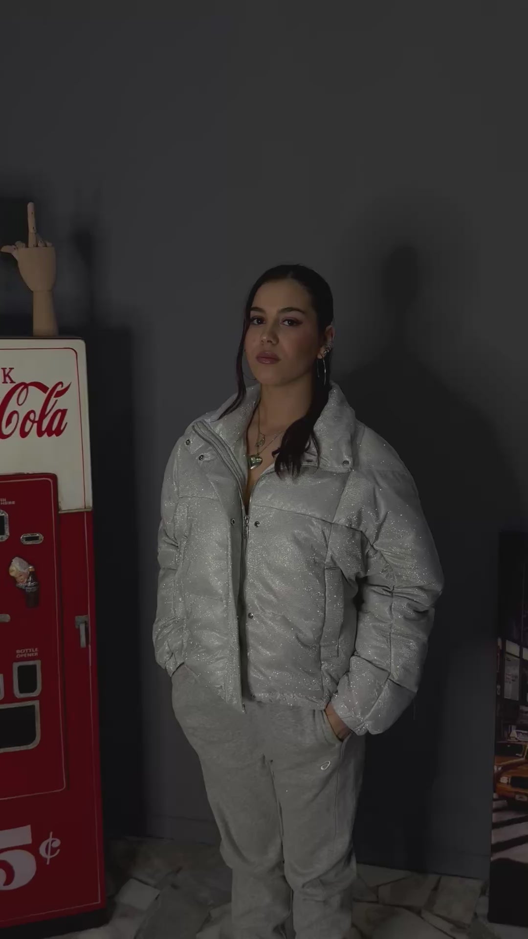 Piumino vero  moda outlet